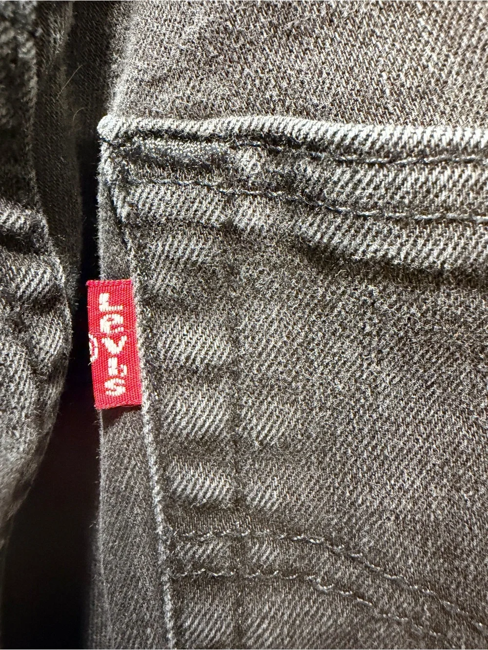 Levi’s 511 Slim Fit Black Stretch Jeans W29 L32 Faded Denim Classic Men’s